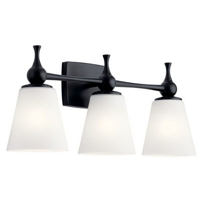 Kichler Lighting Cosabella 3 - Light Vanity in  Black