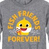 Boys' - Baby Shark - Fish Friends Forever Long Sleeve Graphic T-Shirt - 2 of 4