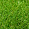 10' x 3' Artificial Turf Grass with Simulated Look & Feel UV Protection, & Drain Holes for Rain, 1.25" Height - 2 of 4