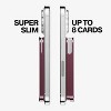 ohsnap! SnapGrip MagSafe wallet that holds 1-8 cards - Cranberry Smash - 4 of 4