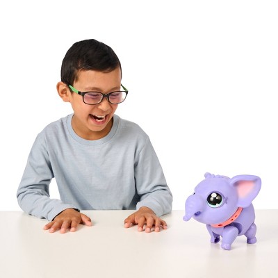 Little Live Pets Purple Interactive Walking Elephant Toy