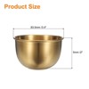 Unique Bargains Stainless Steel Seasoning Condiment Appetizer Mini Round Sauce Dishes 10 Pcs - 2 of 4