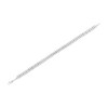 Haus of Brilliance Silver 1/10 Cttw Diamond Double-Link Rolex Tennis Bracelet - 4 of 4