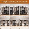 Aheaplus 80.5"-120" Reach In Closet System with 6 Drawers - 3 of 4