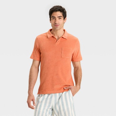 Men's Terry Cloth Polo Shirt - Goodfellow & Co™