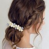 Unique Bargains Women's Floral Hairpins Hair Barrettes 1 Pc - 2 of 4