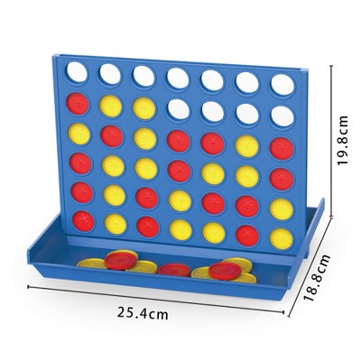 Probe Hues Four-in-a-Row Plastic Strategy Game, Family Fun