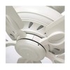 Luminance Kathy Ireland Home Penbrooke Eco 60in Ceiling Fan with Premium Motor, 6-Speed Wall Control, Timber Grey Solid Wood Blades - 3 of 4