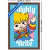 Trends International Rainbow Brite (1984) - Mighty Brite Retro Style Framed Wall Poster Prints - 3 of 4