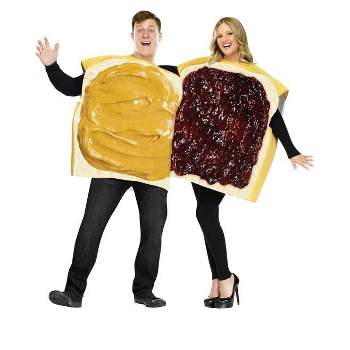 Fun World Peanut Butter and Jelly Couple Costume, Standard