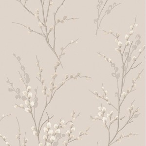 Laura Ashley Willow Dove Grey Wallpaper - 1 of 4