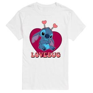 Men's - Lilo and Stitch - Lovebug Stitch Short Sleeve Graphic T-Shirt - 1 of 4