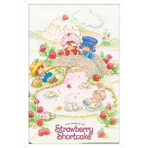Trends International The World of Strawberry Shortcake - Bridge and Friends Framed Wall Poster Prints - 1 of 4