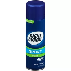 Right Guard Sport Fresh Deodorant Aerosol - 6oz