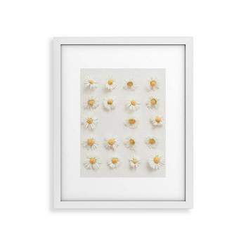 Cassia Beck Daisy Collection Framed Wall Art - Deny Designs