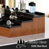 3-Tier Cologne Organizer For Men, Cologne Stand with Hidden Compartment and Drawer Storage, Wooden Perfume Organizer Holder - 2 of 4