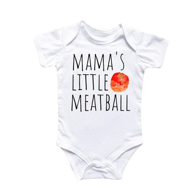 Little Meatball Italian - Baby Boy Girl Clothes Infant Onesie® Funny Cute Newborn GS1