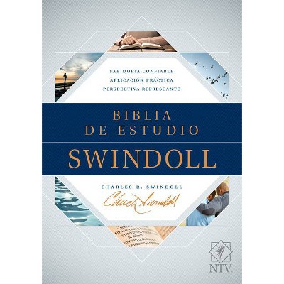 Biblia de Estudio Swindoll Ntv - (Hardcover)