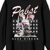 Pabst Blue Ribbon An American Classic Men's Black Crew Neck Sweatshirt - 2 of 3