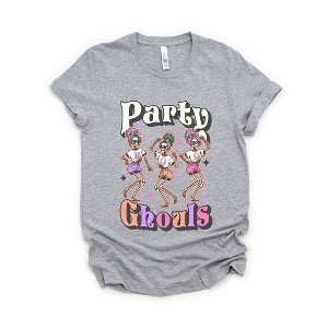 Simply Sage Market Women's Party Ghouls Short Sleeve Graphic Tee - 1 of 4