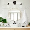 3-Light Essentix Traditional Vanity Uplight Downlight Wall Mounted Fixture - Lalia Home - 3 of 4