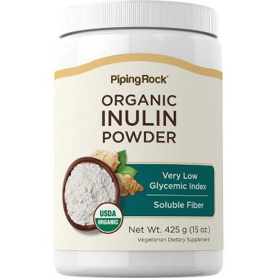 Piping Rock Organic Inulin Powder | 15 oz