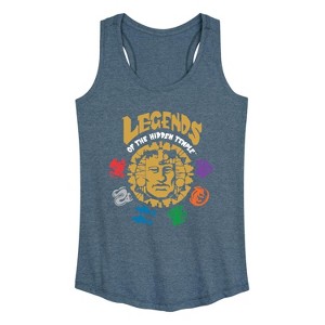 Women's - Legends of the Hidden Temple - Logo Graphic Racerback Tank - 1 of 4