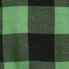 plaid black & green