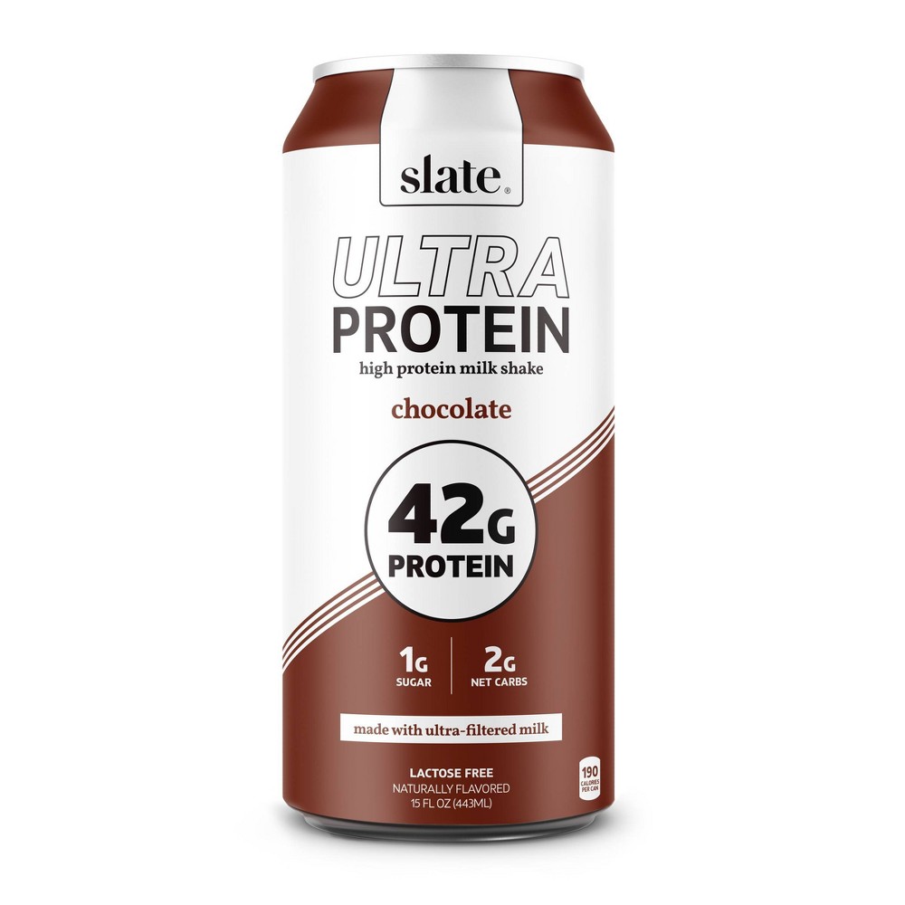Slate Milk Chocolate Ultra 42g Protein Shake - 15 fl oz Can