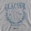 Men's Glacier National Park Laurel Wreath Crewneck Sweatshirt - 2 of 4