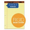 TOPS The Legal Pad Ruled Perf Pad Legal/Wide 11 3/4 x 8 1/2 Canary 50 Sheets DZ 75351 - 4 of 4