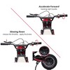 Kids Ride On Electric Motorcycle,250W Motor 13.6MPH Fast Speed Dirt Bike, Off-Road Bike,Twist Grip Throttle, Air-Filled Tires,for Teens - 3 of 4
