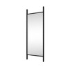 Wooden Rectangular Full-Length Mirror with Black Border 160x60x2cm - 2 of 3