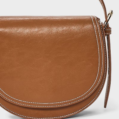 Сумки Universal Thread Western Soft Saddle Crossbody Bag Purse - Universal Thread™ Brown — фото 5