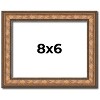 PosterPalooza | Photo Size Slim Profile Gold Picture Frame - UV Acrylic, Foam Board Backing, Hanging Hardware - 2 of 4