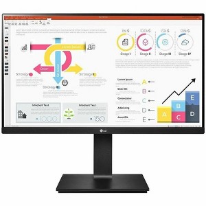 LG 24BP75Q-B 23.8" QHD IPS 5ms Desktop Monitor Black - 1 of 4