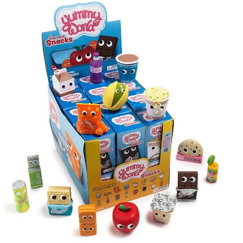 Yummy World Vinyl Mini Figure Gourmet Snacks 3 Inch Mystery Box 24 Packs Target - roblox series 4 mystery red brick box figures kids toys packs 1 2