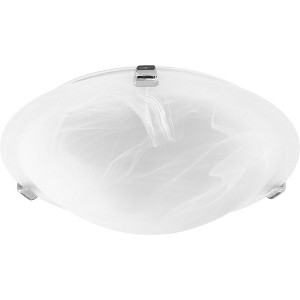 Quorum Lighting 2 - Light Flush Mount in  Polished Nickel - 1 of 1