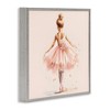 Stupell Industries Stepping Ballerina in Tutu Black Framed Giclee Art - 3 of 4