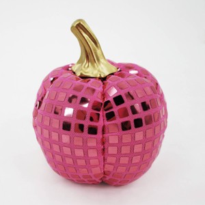 Small Fabric Disco Pumpkin - Bullseye's Playground™ - 1 of 3