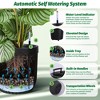 Tall Planters Set of 2, Outdoor Self Watering Pots with Water Level Monitor for Indoor Plants, Living Room, Home,Patio, Porch, Garden - 4 of 4
