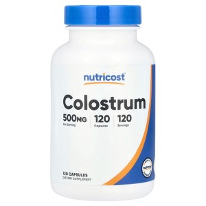 Nutricost Colostrum, 500 mg, 120 Capsules - 1 of 2