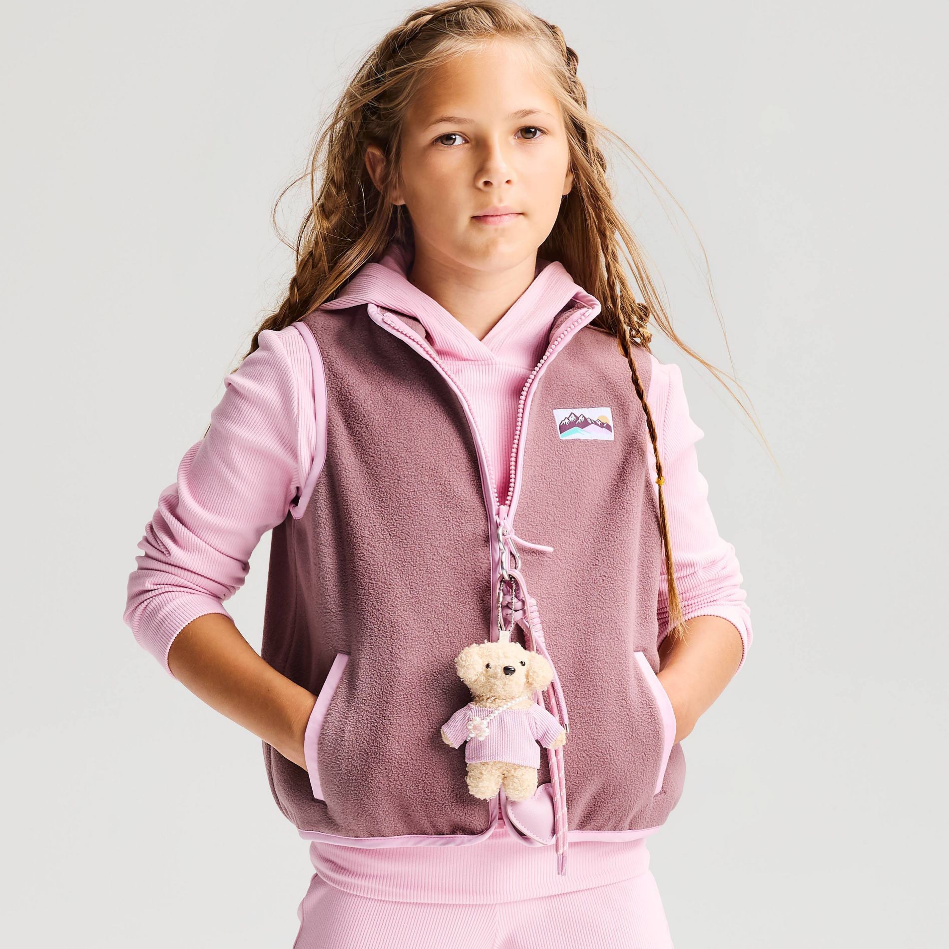 Girls' Microfleece Vest - Cat & Jack™