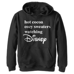 Boy's Disney Hot Cocoa and Cozy Sweaters Pull Over Hoodie - 1 of 4