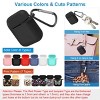 iMountek"Silicone Case for Apple AirPods 1/2 with Strap, Ear Hooks, and Watch Band Holder - Protective Skin"Black - 3 of 4