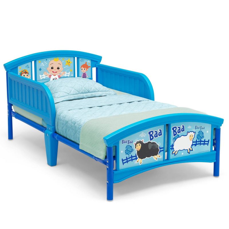 Delta Children CoComelon Plastic Toddler Bed, 5 of 10