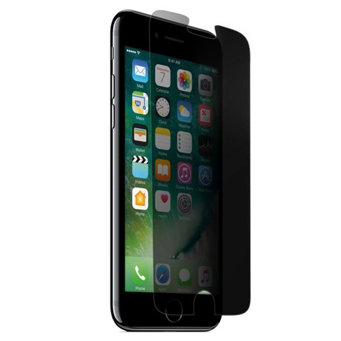 Naztech Premium Hd Tempe Glass Iphone 6 6s 7 8 Privacy Dark Clear Target