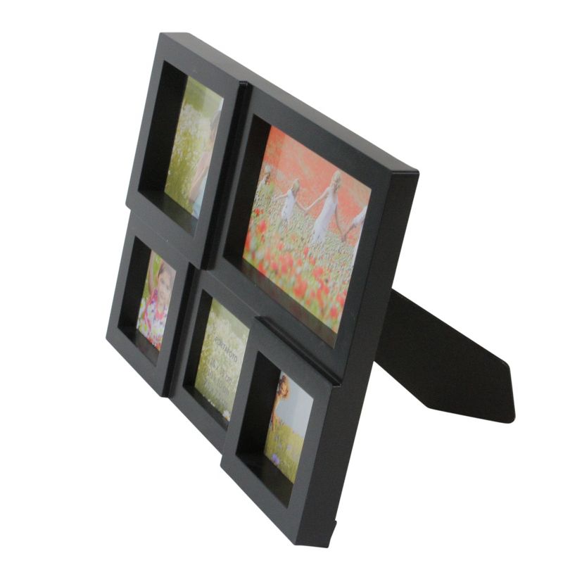 Northlight 11.5" Black Multi-Sized Puzzled Collage Photo Picture Frame Wall Decoration, 2 of 4
