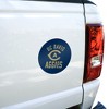 UC Davis Aggies Logo Automotive Car Window Locker Circle Bumper Sticker - 4 of 4
