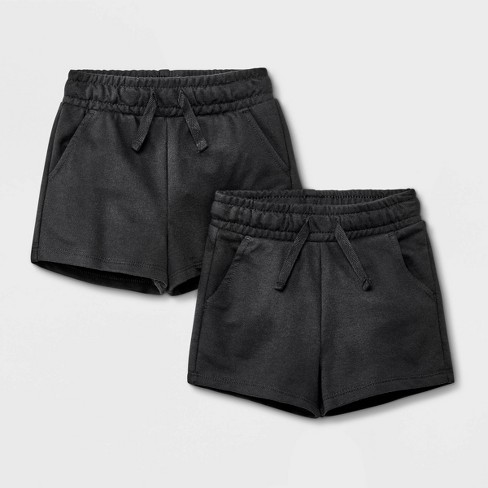 Toddler Girls' Bike Shorts - Cat & Jack™ Black 3t : Target